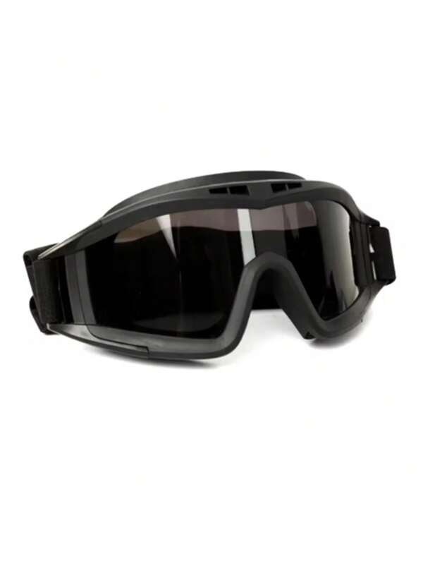 Occhiali tattici 1/3 Lenti Antivento Antipolvere Tiro Motocross Moto Occhiali da alpinismo Protezione sicura