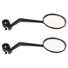 1pc Bicycle Rear View Mirror, Round Shape, Mountain Bike Rearview Mirror, Cycling Reflector
