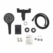 YUNRUX Black Bathtub Faucet Shower Set Bathtub Waterfall Faucet Mixer Tap