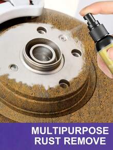 Household Rust Remover Decontamination Kitchen Pot Bottom Black Scale Burn Mark Multifunctional Remover Stainless Steel Rust Removal.