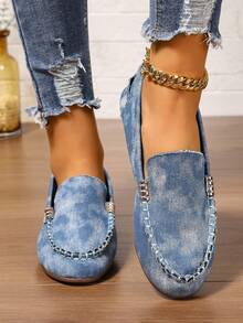 2025 New Bohemian Style Women's Slip-On Casual Loafers, Breathable & Versatile Fashion Sneakers