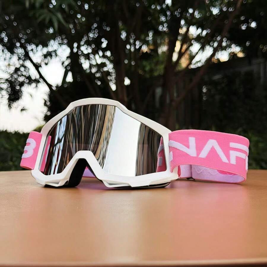 1 pieza Gafas de equitación para exteriores, Gafas anti-polvo para motocicleta y todoterreno, Gafas de esquí resistentes al viento, Gafas de protección ocular, Gafas anti-viento y arena