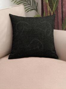 (4 Units) 45x45 Pillow Covers – 2 Plain And 2 Printed – Assorted Colors – AL - Orange-black Geometric - View 2