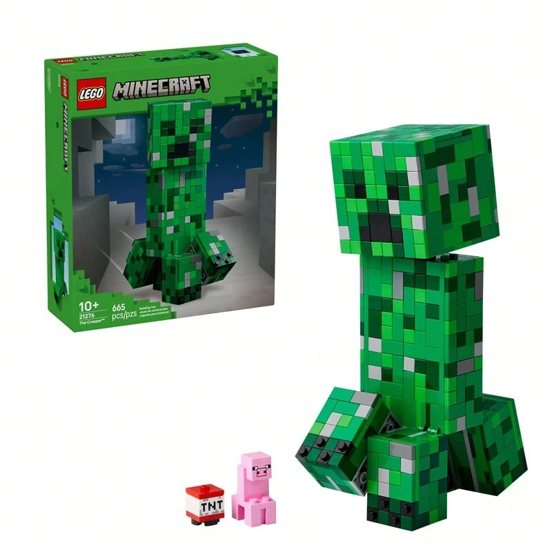 Lego Minecraft 21276 Creeper Khối xây dựng giáo dục dành cho bé trai và bé gái Quà tặng ngày lễ thiếu nhi - Nhiều màu - Xem 1