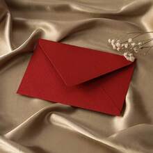 高级纹理深绿色信封、婚礼邀请卡、西式商务邀请函、高级触感、感恩节、万圣节、圣诞节、派对装饰、信封卡纸、高纹理信封、好友礼品卡、VIP 邀请函、多色信封 - 彩色 - 查看 12