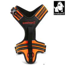 Reflective Heavy-Duty  Harness - XL Size - Highly Visible Orange - Adjustable, Durable Design For Optimal Comfort And Security - Ideal For Outdoor Activities & Work Use