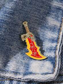 混沌之刃珐琅别针时尚装饰胸针饰品翻领包包徽章珠宝礼物2025新款学院风 - 彩色 - 查看 1