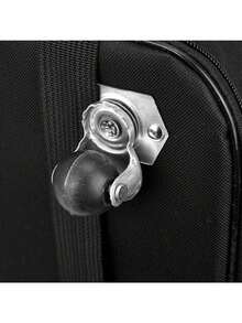 Maletón expandible, maleta rodante plegable para viajes y viajes de negocios - Negro - Ver 11