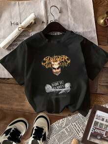 Women T-Shirts - 黑色 - 查看 1