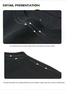 One piece shirts summer tops cotton  clothes women camisas de mujer lindas Astronauta Conejo T shirt 180g negro blanca de algodónpatrón de estampado de astronautaimpresión de alta calidad en algodóncuello redondocorte básico holgadopara hombres y mujeres transpirable versátil lavable a máquina cómoda talla S ~ 3XL diario casual deportes imprescindible para el verano - Negro - Ver 8