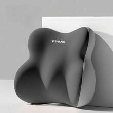 1 件装柔软腰枕，适用于驾驶座椅，泡沫腰枕，用于下背部腰部支撑垫，椅子，办公椅，椅垫，座垫，办公室装饰，房间装饰 - 彩色 - 查看 4