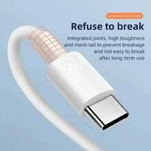 快速充电 USB Type C 数据线 39.37/59.05/78.74 英寸充电器数据线适用于 Android 手机和平板电脑，兼容 16、16 Pro Max、15、15 Plus、15 Pro、15 Pro Max，兼容 Redmi，兼容 OnePlus Nan