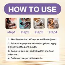 2 件 3ml 宠物口腔修复凝胶清洁狗猫牙齿，狗口腔修复凝胶，宠物口气清新凝胶护理清洁剂，适用于猫狗，去除牙垢，保持口气清新，强健牙齿，无需刷牙，狗牙齿清洁笔，宠物牙刷笔，适用于狗和猫