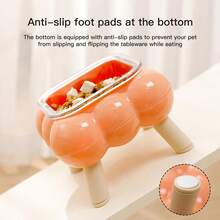 1个全新猫咪喂食碗，四脚架宠物碗