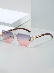 复古闪亮装饰太阳镜，欧美风，适合职业装和休闲装。夏季海滩度假、郊游、旅行的完美礼物。复古方形镜框，适合野外考察、返校季造型。男女皆宜，运动、驾驶、户外、骑行、钓鱼、度假、旅行、派对、装饰、道具、礼品