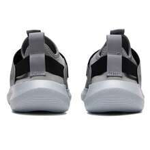 Under Armour Tênis de corrida masculino, leve, respirável e com amortecimento, para corrida em asfalto, cinza e preto, com fechamento em , sem cadarço, ideal para caminhadas, treinos na academia e uso casual. RUNPLA - Cinza/Preto - Ver 9