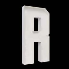 1PC 70cm High A-Z Letters And 0-9 Numbers Balloon Kt Board Frame, Pre-Cut Foam Board, 3D Filled Balloon Model, Suitable For Party Decoration, Diy, Birthday, Anniversary, Anniversary And Wedding Decoration