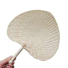Handcrafted Rattan Decorative Fan Perfect For Parties Weddings Or Gifts For Women 1 Piece - 1 cái - Xem 1