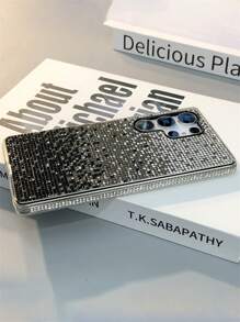 Sequins Luxury Gradient Shiny Rhinestone Phone Case Compatible With Samsung Galaxy S25 S24 Plus S23 S22 Ultra Stylish Bling Protect Back Cover