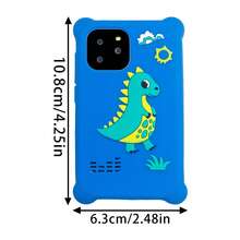 Kids Learning Phone Toy, Dinosaur Toy Mobile Phone For Children, 2.8 Inch IPS Touch Screen Toy Phone With Dual Camera Game Music Player, Christmas Halloween Birthday Gift For 3-10 Year Old Boys & Girls, Portable Travel Photography Kids Phone, Includes 32GB Card (Blue) - Multicolor - View 13