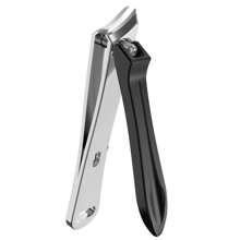 ANDVICTORY 1pc Ingrown Toenail Clipper, Stainless Steel Slanted Curved Blade Nail Clipper