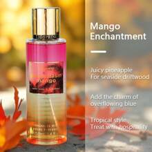 Ligspring [250ml Four Fragrance Family Fragrance Spray] Cherry Blossom/Rose/Peach/Vanilla | Non-Alcoholic Natural Formula | Durable And Fresh Clothing And Air Dual Use | Sweet Gift Giving And