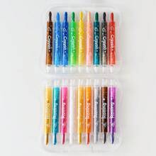 24 Packungen verdrehbare Buntstifte, kräftige Farben, einfacher Griff zum Aufdrehen, keine verschmierenden Farben, Schulmaterial, Rückkehr zur Schule