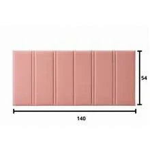 Duana Upholstered Suede Headboard – Comfort For Double Bedroom - 乾枯玫瑰色 - 查看 2