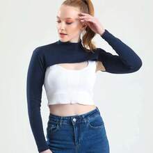 1 件涤纶休闲沙滩披肩，百搭罩衫