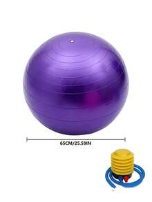 Bolas de ioga anti-estouro premium de 55-65-75-85 cm - Melhora a ginástica, a recuperação pós-parto e o treinamento físico, força central, flexibilidade e equilíbrio - Design espesso, durável e anti-estouro, experiência de exercício
