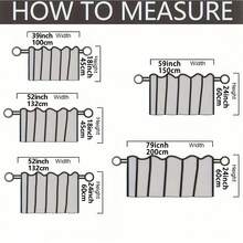 1pc Blue Plaid Voile Short Curtain, Pastoral Style Cute Pink Lace Curtain With Rod Pockets, Decorative Window Curtain For Living Room, Bedroom, Valance - Blue - View 3