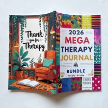 2026 Super Relaxation Diary: Colorful Mental Health And Self-Care Planner With Floral Geometric Patterns, Motivational Quotes - Inspirational Meditation Tool, Personal Growth Journal, Durable Cover, Guided Journaling, Aesthetic Style, Reflection Records, Suitable For Writing Enthusiasts School Supplies, Back To School