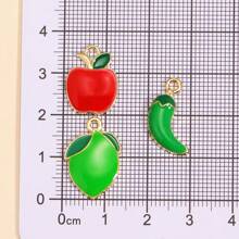 5/10/15/25 Pcs Yellow Lemon Charms Pendant Enamel Fruit Jewelry Gold Plated Plant Beads With Hole For DIY Bracelet Necklace Keychain Earrings Craft Art Accessories Hair Clip Decorations