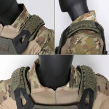 Tactical Gear, Vest Shoulder Pad Cushion, Removable Breathable Elastic Mesh Padding Tactical Shoulder Pads, Vest Accessory Shoulder Pad, Soft Mesh Pad