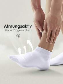 10 Pairs White Low-Cut Breathable Casual Boat Socks For Women, Thin Disposable Ankle Socks For Travel & Vacation