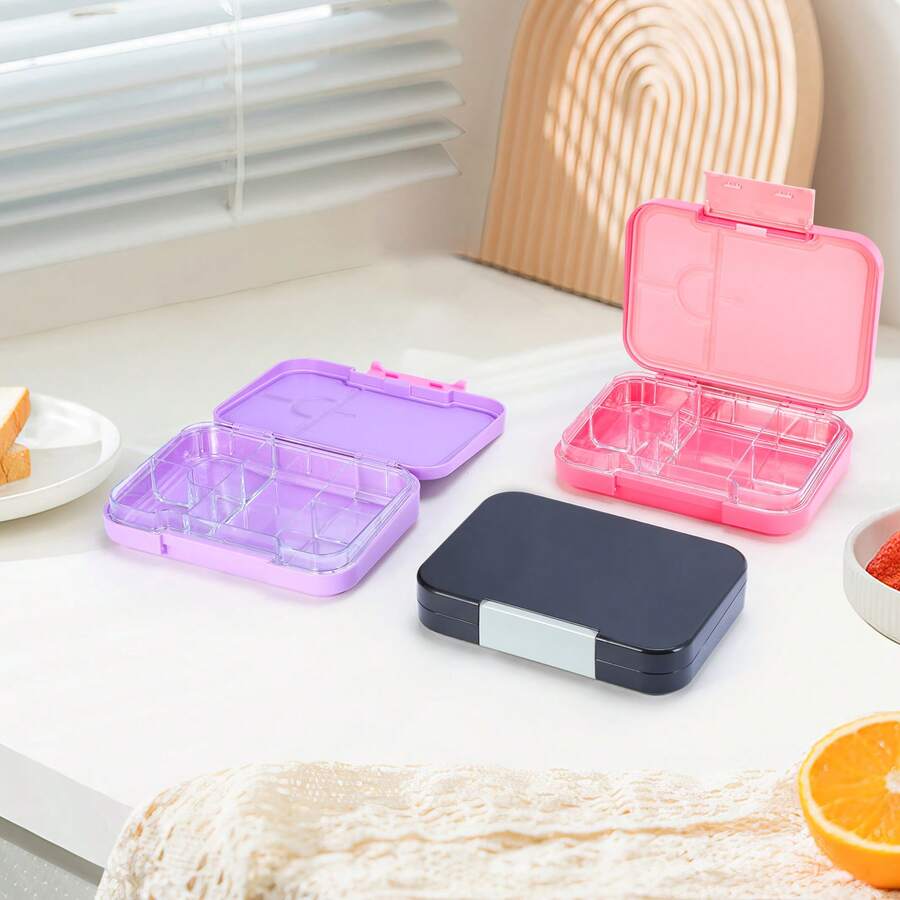 Tritan Material 1000ML Bento Lunch Box, Leak-Proof, Microwave/Dishwasher Friendly, Back To School
