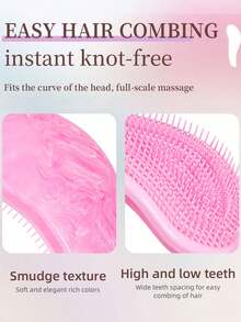 1pc Customized Children's Growth Memory Hair Accessory Brush Set, Personalized Girls Hair Ornament Brush, Customized Name Friend, Family Gift, Gift For Girls, Mothers, Teachers - Hair Brush, Hair Comb,Multi-Functional,Ornamental,Letter,Stylish,Modern,Colorful,Cute,Adorable,Casual,Custom,Personalised,Unique,Customized,Ideal Gifts For Him,Ideal Gifts For Her,Christmas Gift Supplies - Multicolor - View 6