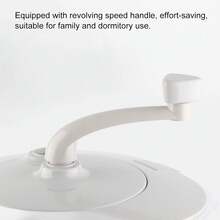 Lavadora compacta portátil para ropa interior, 10 litros, lavadora-secadora combinada, lavadora manual, lavadora compacta, ideal para propietarios de apartamentos pequeños, uso doméstico y alojamientos para estudiantes, color blanco. - Blanco - Ver 9