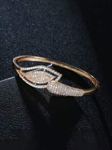 1 Stück Retro Strass Armband, geeignet als Geburtstagsgeschenk für Frauen, Feier/Party Accessoire