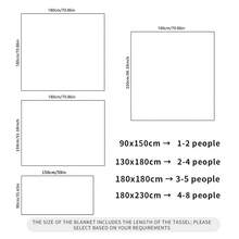 1 Pc Boho Style Picnic Mat Camping Blanket With Tassel Outdoor Camping Equipment Boho Style Tablecloth Sleeping Bag Moisture-Proof Mat Picnic Mat Suitable For Outdoor Picnic Holiday Party Decoration Bedroom/Living Room Decoration Outdoor Travel Valentine's Day Gift Home Decoration - White - View 11