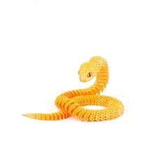 2/3 Stücke 30cm Schlangen Statue mit Locken - 3D gedrucktes Schlangen Spielzeug mit Schlangen Ei, mythisches Geschöpf Design, Dekoration für Zuhause, Stressabbau Spielzeug, geeignet für Weihnachten, ab 14 Jahren (zufällige Augenfarbe), Fidget Toy, 3D gedruckte Tiere - Schlange Viper, 3D Schlange, Mini 3D gedruckte Tiere, 3D gedruckte Schlangen, 3D gedruckte Schlange mit Ei