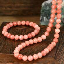 2PCS Sunstone Necklace Bracelet Set Fashion Bohemian Summer Vacation Handmade Jewelry Choker Healing Crystal