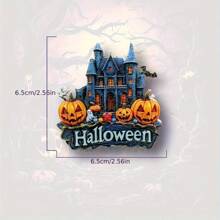 3 Stück/Set Halloween Kühlschrankmagnet, kreative Kürbis Dekoration, Heim Feiertagsdekoration, Halloween Souvenirs, kreative Heimdekoration Geschenke, Party Dekoration