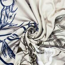 1/2/4/6pcs 160g Milk Silk Printed Elastic Chair Covers, Universal Seasonal Dining Chair Slipcovers - Multicolor - View 4