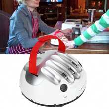 Micro Lie Detector Toy, Shocking Heart Beat Polygraph Gag Gift, White (Shipped Without Battery)