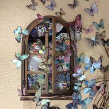 21 件 DIY 悬挂花环配鱼线 - 20 件涤纶人造花，随机颜色漂浮花瓣，春季装饰花瓣雨场景，非常适合婚礼和订婚，婚礼装饰 | 充满活力的花环 | 人造花，花卉装饰随机发货