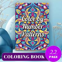 22 Pages Upgraded Deluxe Edition Cozy Retreats Coloring Book - 8.1x11.2inches Thickened Mixed Color Paper Material, Unique Cover, Perfect For Teens And Adults, Birthdays, Parties, Easter, Mother's Day, Father's Day - Color By Number,Colouring Book,Coloring Book,Art Supplies Colouring Book Adult Adult Coloring Books Coloring Books For Adults Coloring Books,Back To School,Supplies,Book,120G Paper - Single Piece - View 8