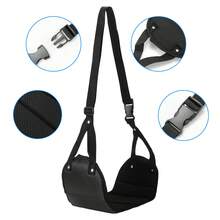 1 件便携式旅行脚凳，高度可调 - 优质泡沫脚凳，有助于改善血液流动，缓解疲劳，防止肿胀挂带，适用于飞机、办公室、户外和汽车、学校用品、返校