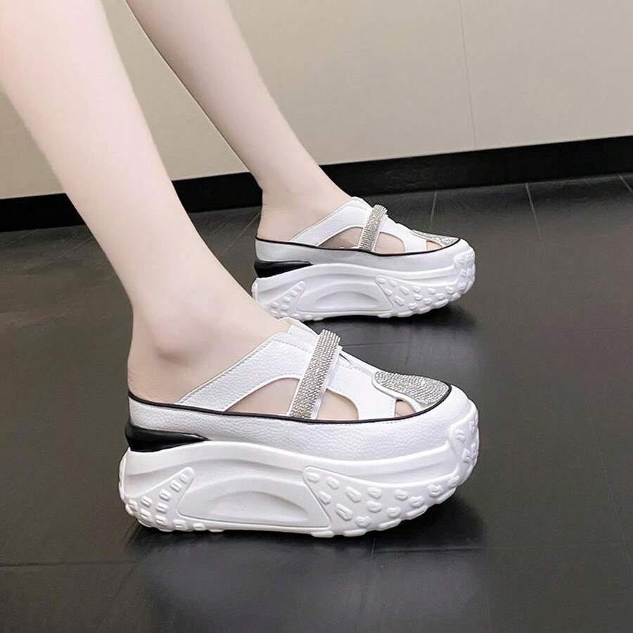 Women Sport Sandals - 黃色半拖[升級版] - 查看 1
