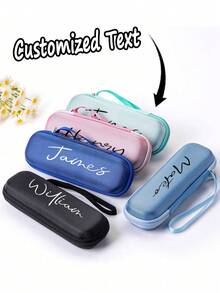 Personalized Custom Text Insulated Portable Insulin Cooler Bag -Friendly Cold Ice Pack Physical Cooler Box Customizable Lightweight Simple Zipper Carry Bag Travel Case, Custom Name Portable Medication Cooler Bag For Insulin Pens And Blood Glucose Monitor Supplies - Multicolor - View 2